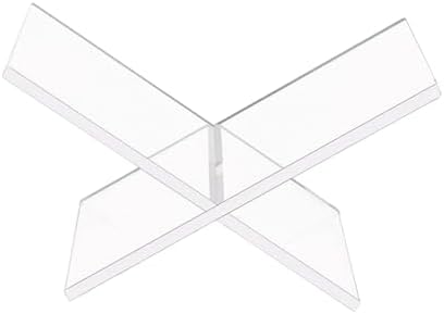 Qianly Clear Acrylic Book Stand Holder Display Easel