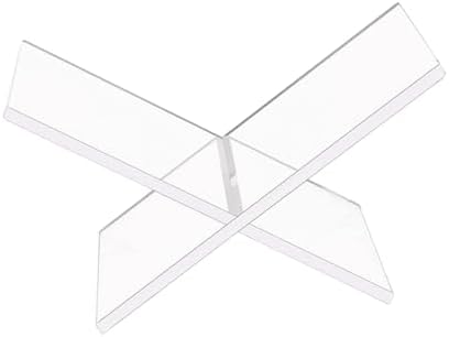 Qianly Clear Acrylic Book Stand Holder Display Easel