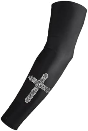 DEHAHA Gothic Cross UV Sun Protection Arm Sleeves
