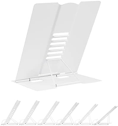 Adjustable Metal Book Stand for Reading and Document Display
