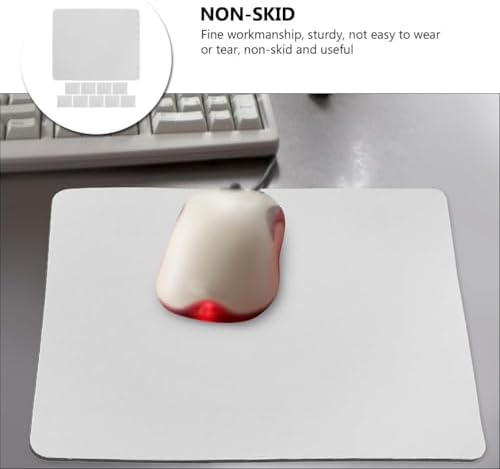 1pc White Mouse Pad for Sublimation Printing