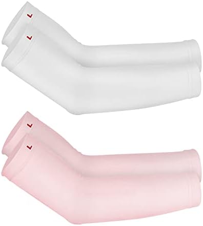 Luwint Kids Arm Sleeves 2 Pairs UV Sun Protection Cooling