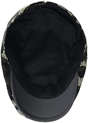 WITHMOONS Military Camouflage Newsboy Flat Cap YZ30104