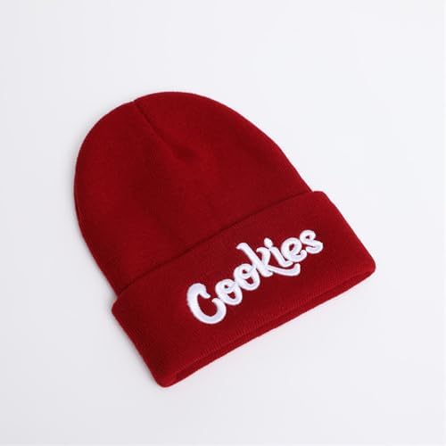 Unisex Acrylic Knit Beanie Cuffed Hat Winter Warm