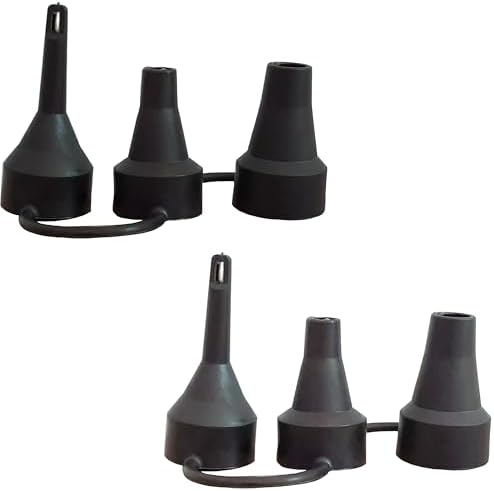 YIAOSUA 2 Pack Inflatable Pump Nozzles with 3 Sizes
