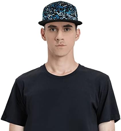 Funny Music Notes Baseball Cap for Men Women Unisex 1