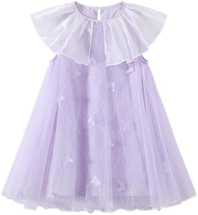 Beessbest 3D Butterfly Tulle Dress for Baby Girls