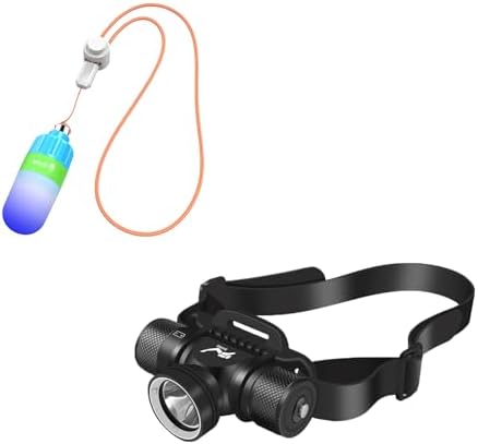 WINDFIRE Diving Headlamp 5 Modes with Power Indicator