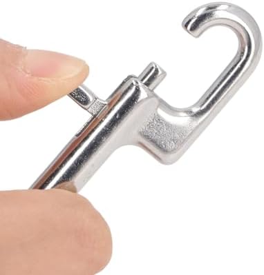SUNGOOYUE Stainless Steel Double Ended Bolt Snap Hook Diving Clips 1