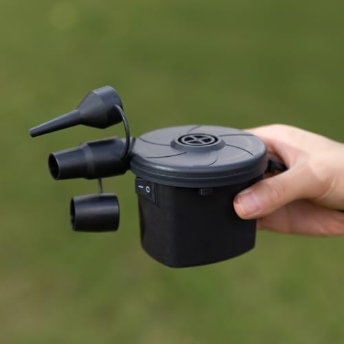 XLNYUUI Quick-Fill Air Pump with 3 Nozzles 5kPa 1