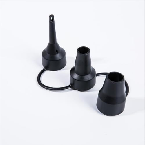 Black Air Pump Replacement Nozzles 3 Sizes