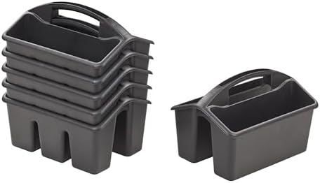 ECR4Kids 4-Compartment Storage Caddy Set 6-Pack
