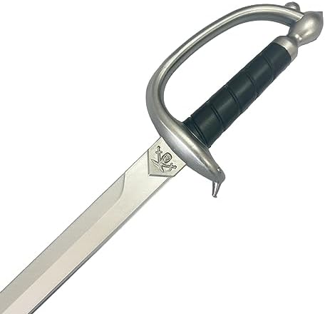 QUEQUAQUI 30-Inch Foam Pirate Cutlass Swords Set of Two