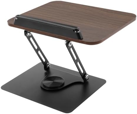 ZJMCAJY Foldable Book Stand with 360 Rotating Base 1