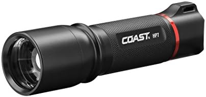 COAST HP7 LED Flashlight with Slide Focus and Beam Lock Black