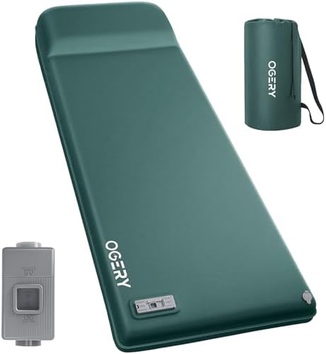 OGERY Self-Inflating Sleeping Pad with Electric Pump