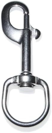 Heavy Duty Swivel Snap Hooks 316 Stainless Steel 43in 1 Pack