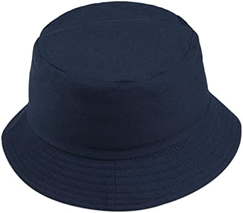 Navy Unisex Bucket Hat for Men Boys Summer Fishing Cap