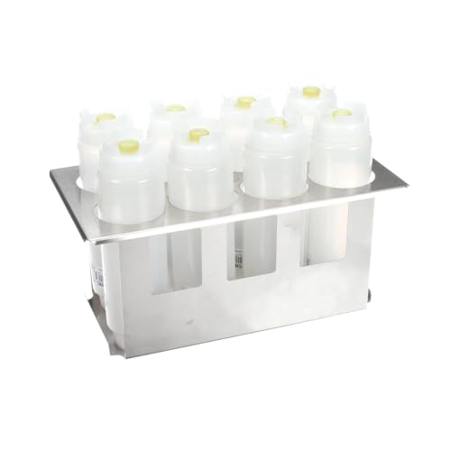 Server 86996 Stainless Steel Squeeze Bottle Holder Set
