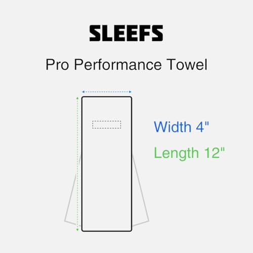 SLEEFS Football Towel - 145x4inch Cotton QB Towel for Field Use