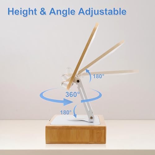 YINBINK Adjustable Book Stand with 360 Swivel Base 1