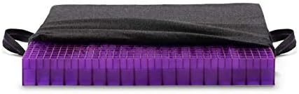 Purple Double Seat Cushion for Office Chairs 1
