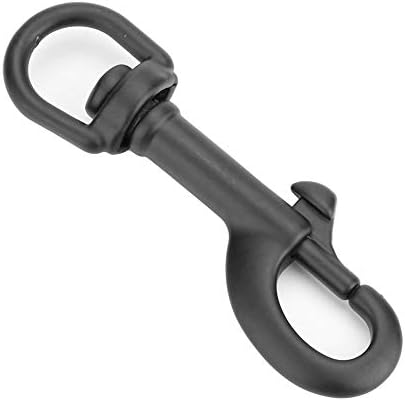 VBESTLIFE Scuba Diving Clips 75mm Black Stainless Steel