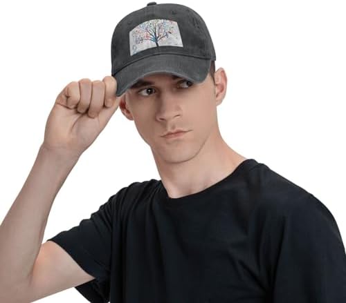 MZERSE Adjustable Washed Cotton Baseball Cap