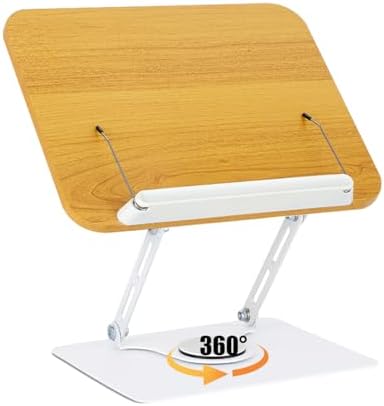 Adjustable Book Stand for Reading and Cooking 1