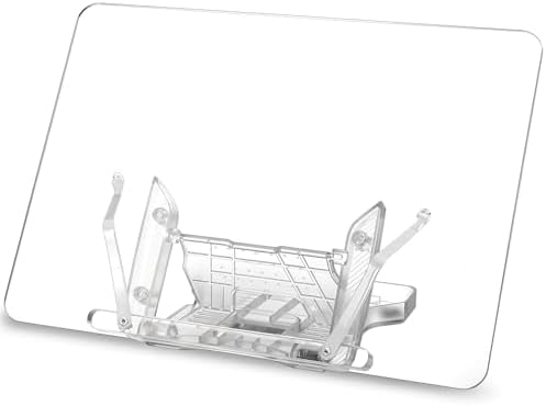 Adjustable Clear Acrylic Book Stand Holder