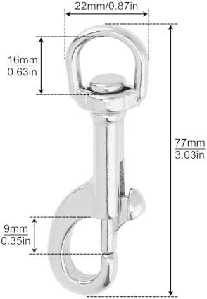 Heavy Duty 316 Stainless Steel Marine Grade Diving Clip