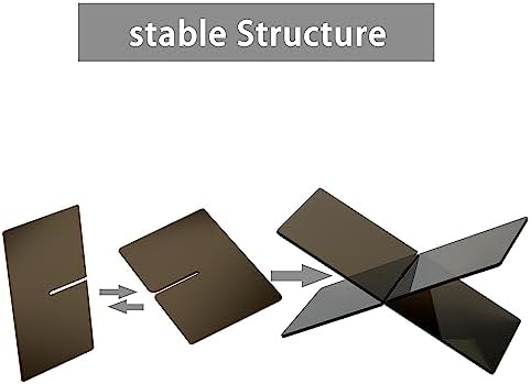 ZOEY Small Black Acrylic Book Holder