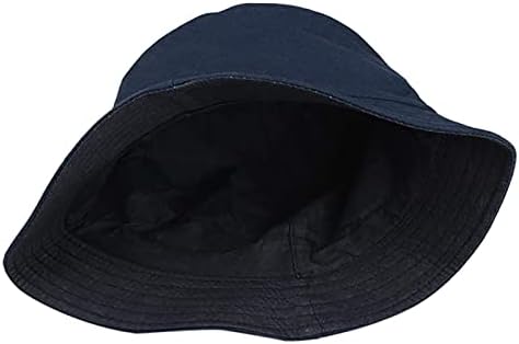 Navy Unisex Bucket Hat for Men Boys Summer Fishing Cap