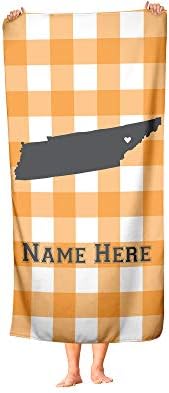 Personalized Corner Knoxville Tennessee State Pride Towel 1