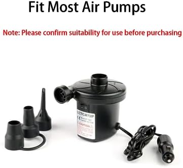 Helonge 3 Pack Air Pump Nozzles Replacement Adaptor