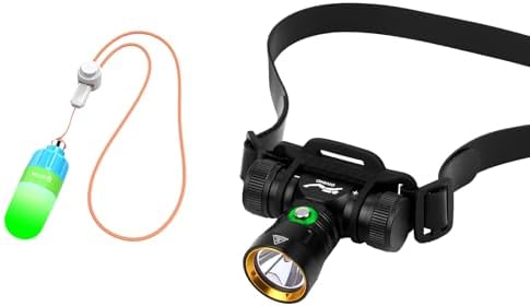 WINDFIRE Scuba Headlamp with 3 Modes and IPX8 Waterproof 1
