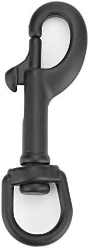 VBESTLIFE Scuba Diving Clips 75mm Black Stainless Steel