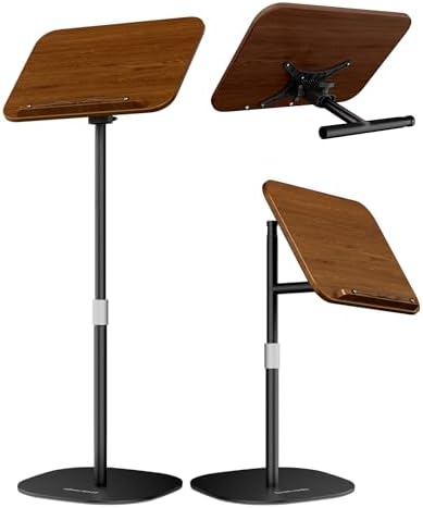Aboutool 2 in 1 Floor Desktop Book Stand 1