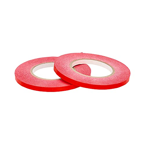 PSBM Red Poly Bag Tape Kit 6 Rolls Dispenser
