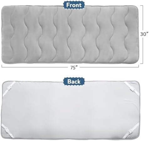 Magik Kover 30x75 Quilted Foam Cot Mattress Pad