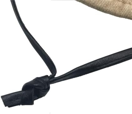 Casual Bucket Boonie Hat with Windproof Rope for Fishing Hiking