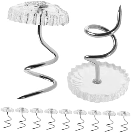 100Pcs Stainless Steel Drapery Pins for Sofa Covers