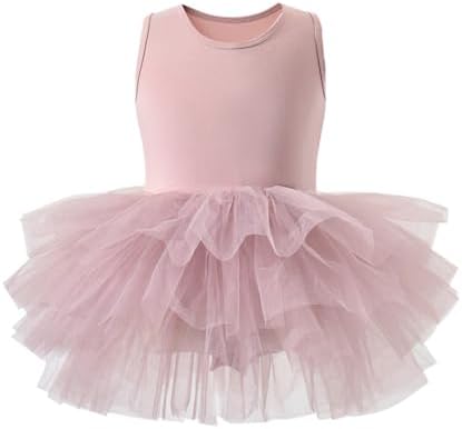 Toddler Girls Tutu Dress 2-6 Years White Strapless Ballet Costume