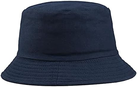 Navy Unisex Bucket Hat for Men Boys Summer Fishing Cap