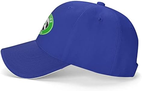 Trendy Blue Sandwich Cap for Fishing and Outdoor Activities
