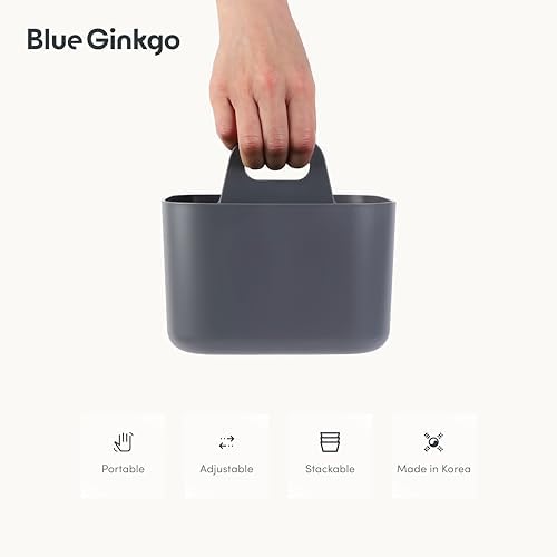 BLUE GINKGO Square Stackable Organizer Caddy