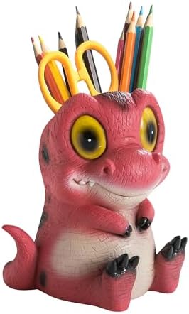 Banllis Dinosaur Pen Holder - Cute Cartoon Desk Accessory