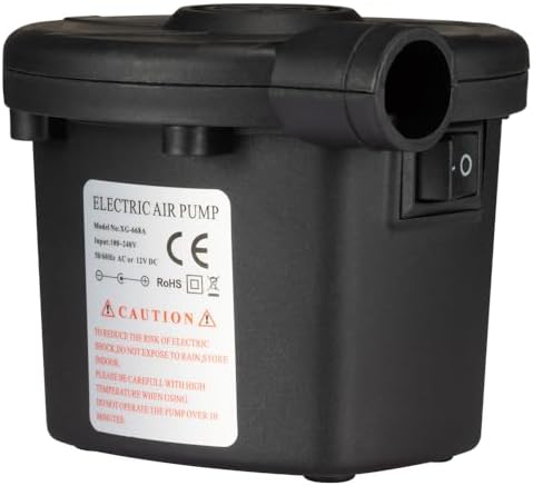 XLNYUUI Quick-Fill Air Pump with 3 Nozzles 5kPa 1