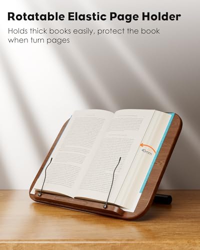Aboutool 2 in 1 Floor Desktop Book Stand 1