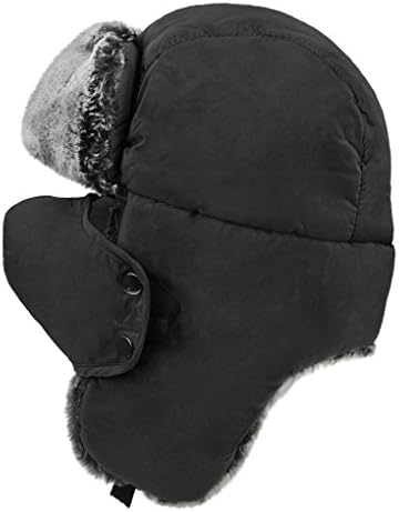 MioCloth Kids Winter Trapper Hat with Ear Flaps and Faux Fur
